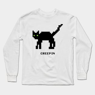 pixel cat Long Sleeve T-Shirt